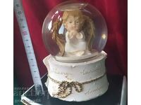 Paperweight angel with wings