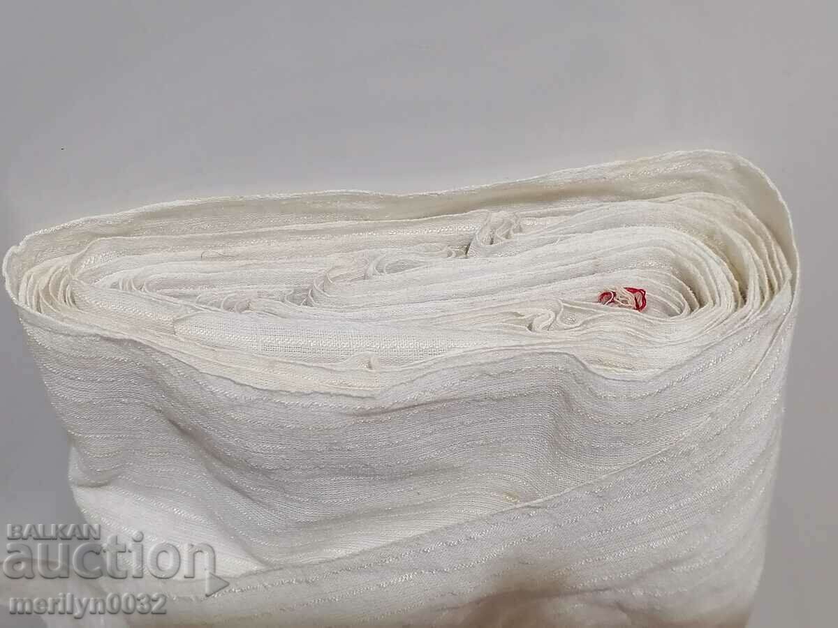 Roll of hand-woven fabric silk kangar length 9 - 10 meters - 7 Roll of hand-woven fabric silk kangar length 9 - 10 meters - 7