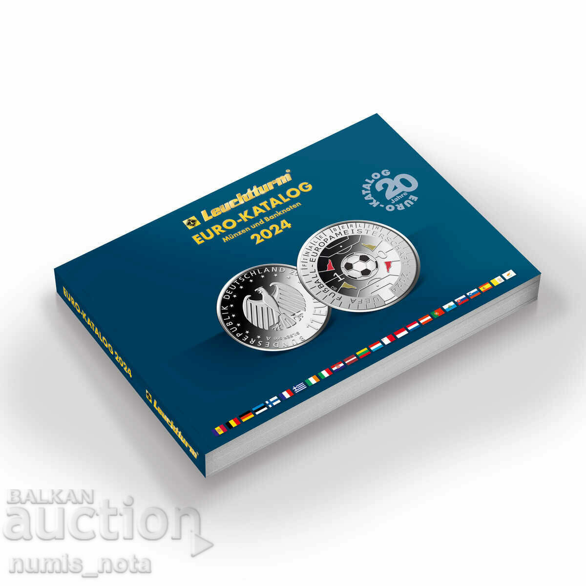 Каталог на Всички ЕВРО монети и банкноти - последно издание