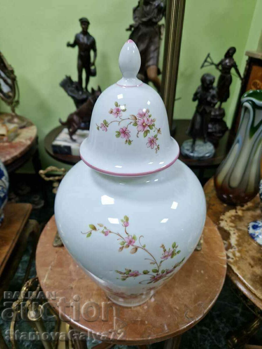 Auction Rare Royal KPM German Porcelain Vase Auction Rare Royal KPM German Porcelain Vase