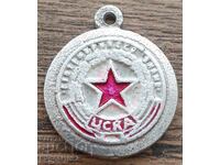 CSKA September Flag Old Badge Medallion Badge