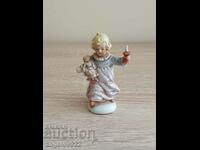 Old German porcelain figure statuette