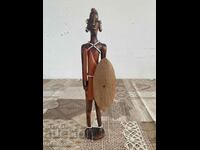 African wooden figure figurine