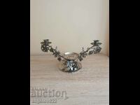 A beautiful metal candle holder!