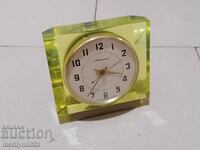 Table clock "LIGHTNING", social realism, alarm clock
