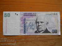 50 pesos 1999-2003 - Argentina (VF)