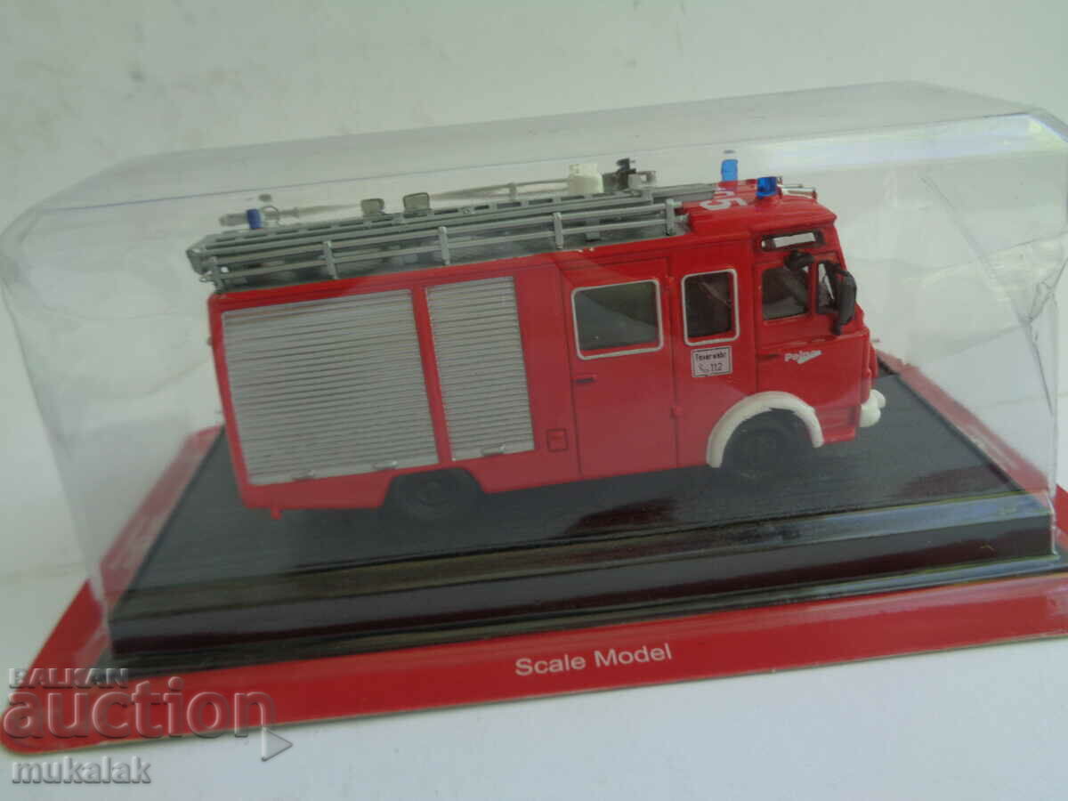 Auction 1:50 DEL PRADO 1980 MAGIRUS FIRE TRUCK TOY MODEL Auction 1:50 DEL PRADO 1980 MAGIRUS FIRE TRUCK TOY MODEL