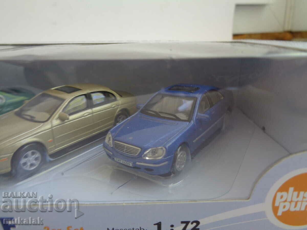 Livrarea 1:72 BMW JAGUAR MERCEDES BENZ LOT MODEL DE JUCĂRIE TROLLEY