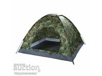 Camouflage four-person waterproof tent 208 X 208