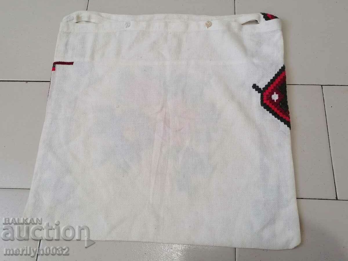 Auction Old woven embroidered embroidered costume pillow case Auction Old woven embroidered embroidered costume pillow case