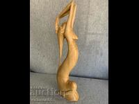 wooden figure statuette