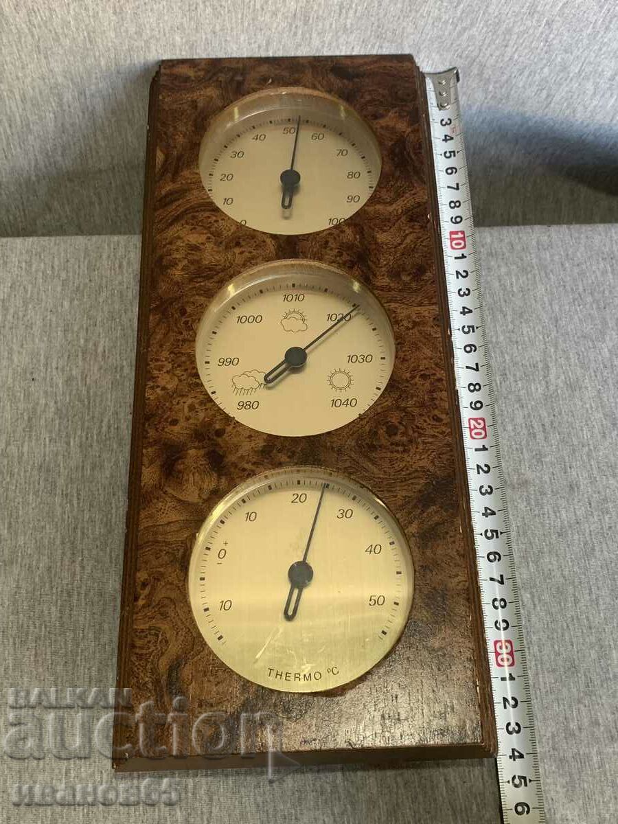 barometer thermometer hygrometer