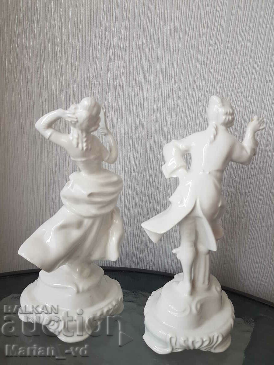 Set of two porcelain figures - 5 Set of two porcelain figures - 5