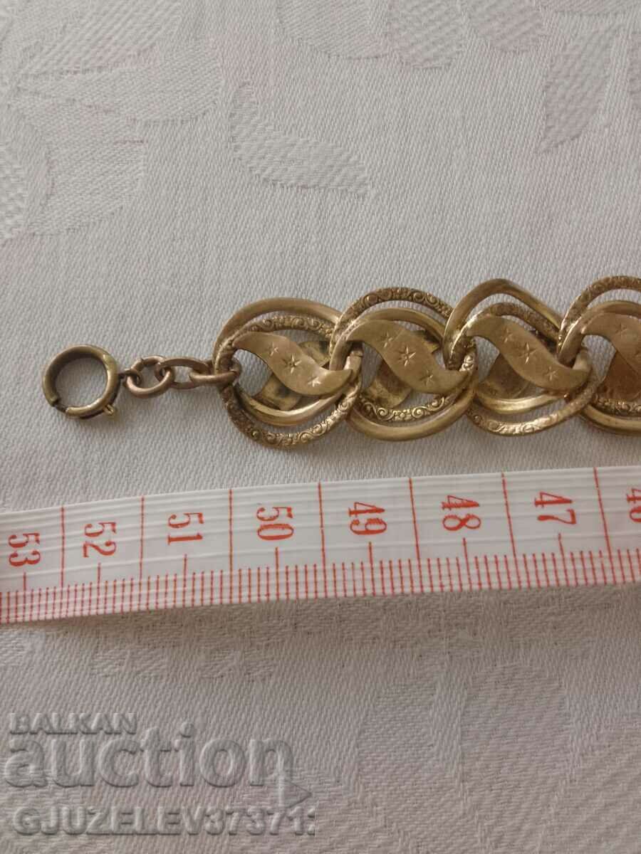 Old Fairly rare collector's jewelry, Bijou Double (gilt) with price 198.00 BGN | € 101.24 Old Fairly rare collector's jewelry, Bijou Double (gilt) with price 198.00 BGN | € 101.24