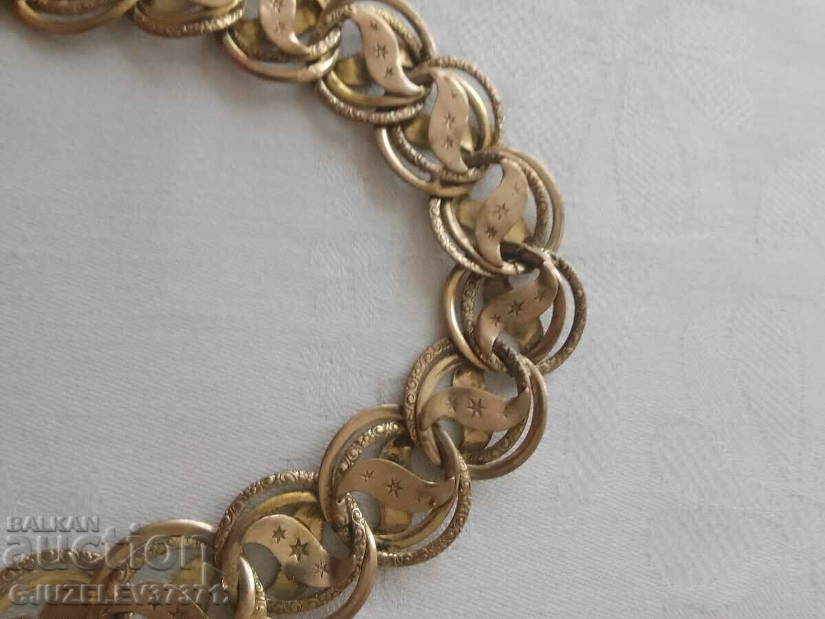 Auction Old Fairly rare collector's jewelry, Bijou Double (gilt) Auction Old Fairly rare collector's jewelry, Bijou Double (gilt)