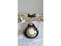 Античен телефон порцелан