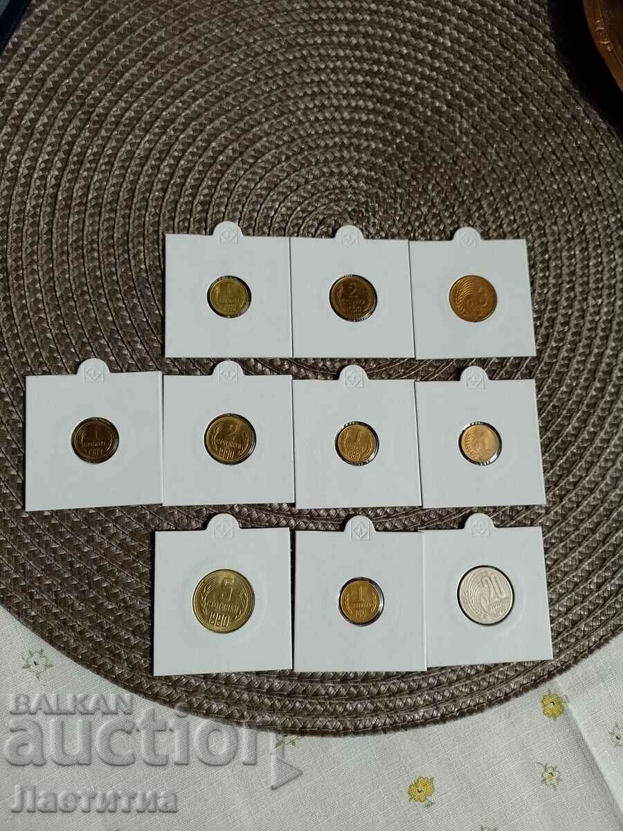 Lot of 10 soc coins in UNC quality