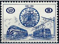Белгия 1960 - железопътна поща локомотиви