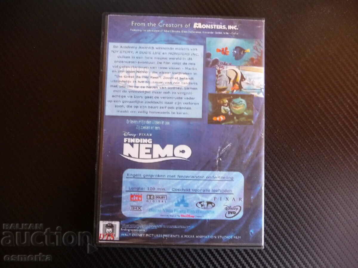 Auction Finding Nemo DVD Movie Children's Adventures in the Ocean Disney Auction Finding Nemo DVD Movie Children's Adventures in the Ocean Disney