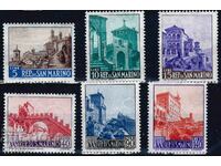 San Marino 1966 - Αρχιτεκτονική MNH