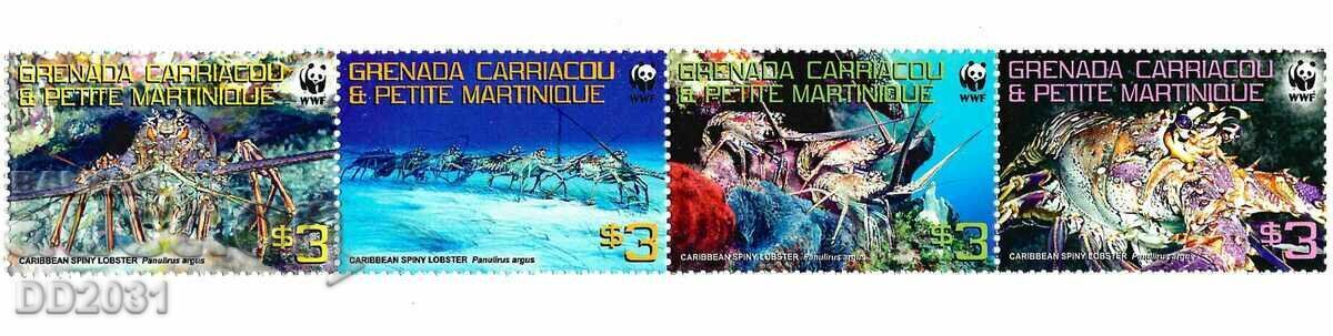 Grenada Grenadines 2009 - Marine Fauna MNH Grenada Grenadines 2009 - Marine Fauna MNH
