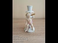 A beautiful porcelain candle holder!