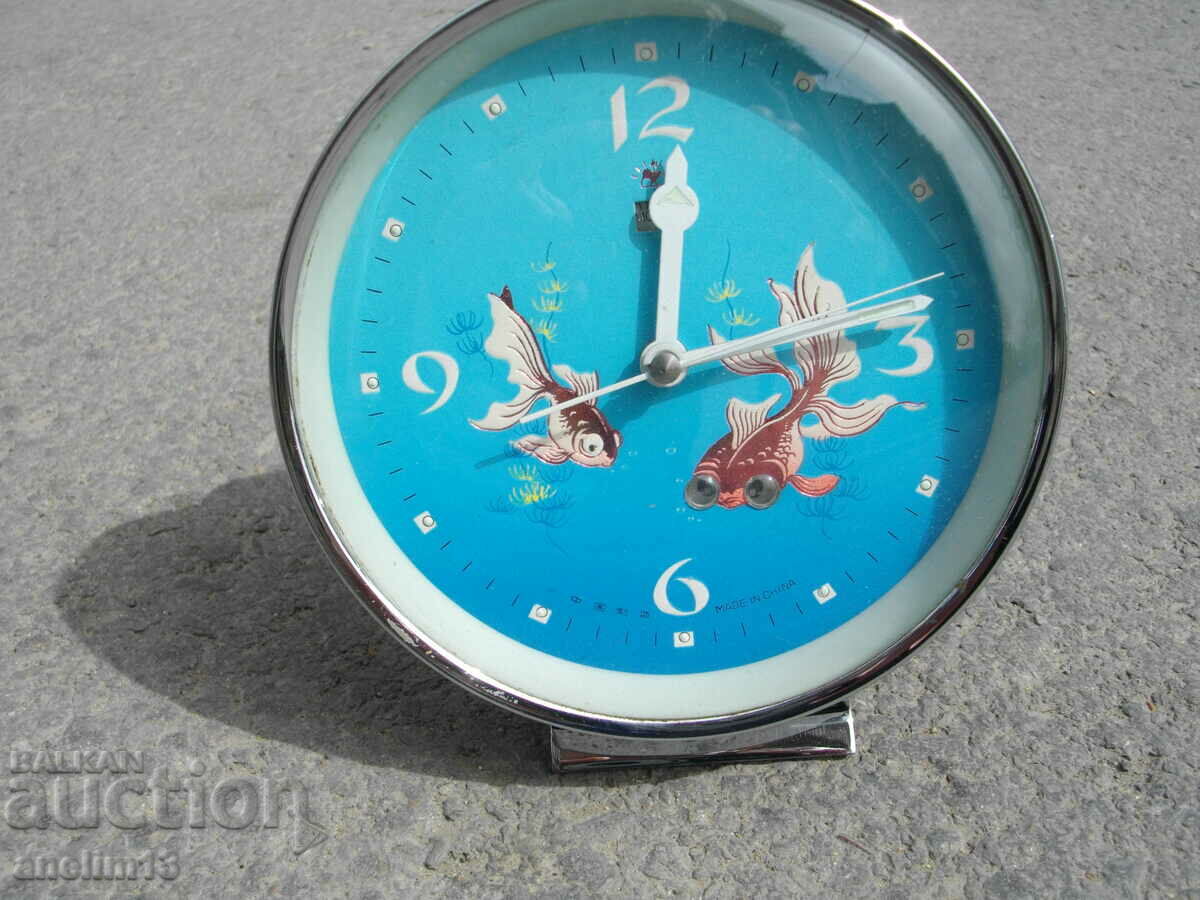 COLLECTIBLE FISH ANIMATED ALARM CLOCK with price 50.00 BGN | € 25.56 COLLECTIBLE FISH ANIMATED ALARM CLOCK with price 50.00 BGN | € 25.56