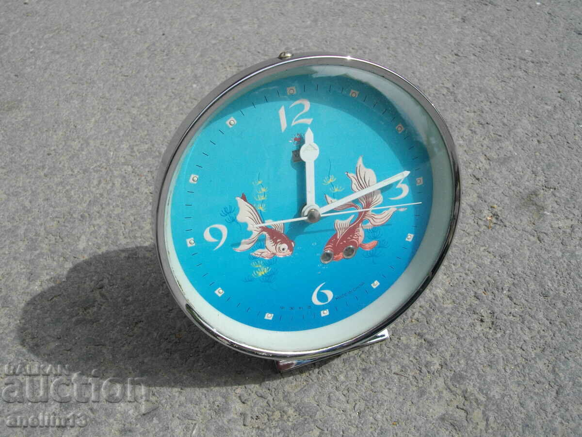 Auction COLLECTIBLE FISH ANIMATED ALARM CLOCK Auction COLLECTIBLE FISH ANIMATED ALARM CLOCK