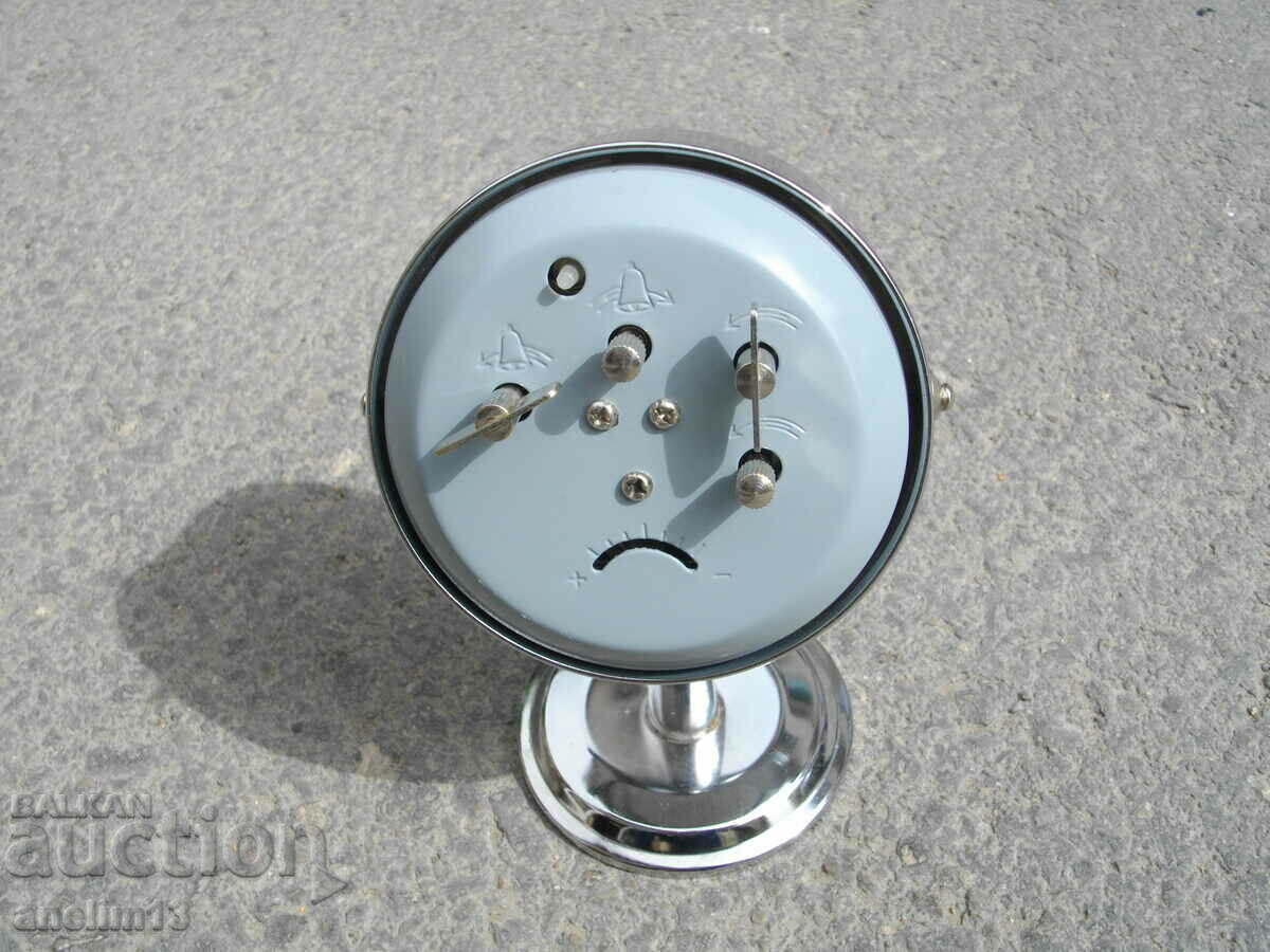 OLD COLLECTIBLE CHINESE ALARM CLOCK RARE - 6