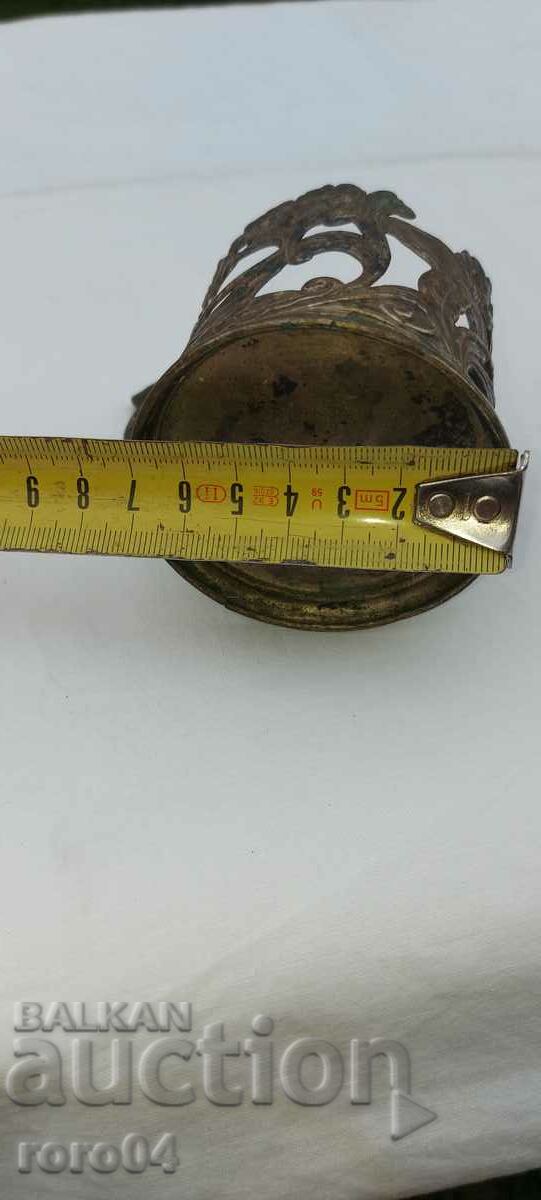 MOUNTED - VERY OLD - SILVER PLATED - 6 MOUNTED - VERY OLD - SILVER PLATED - 6