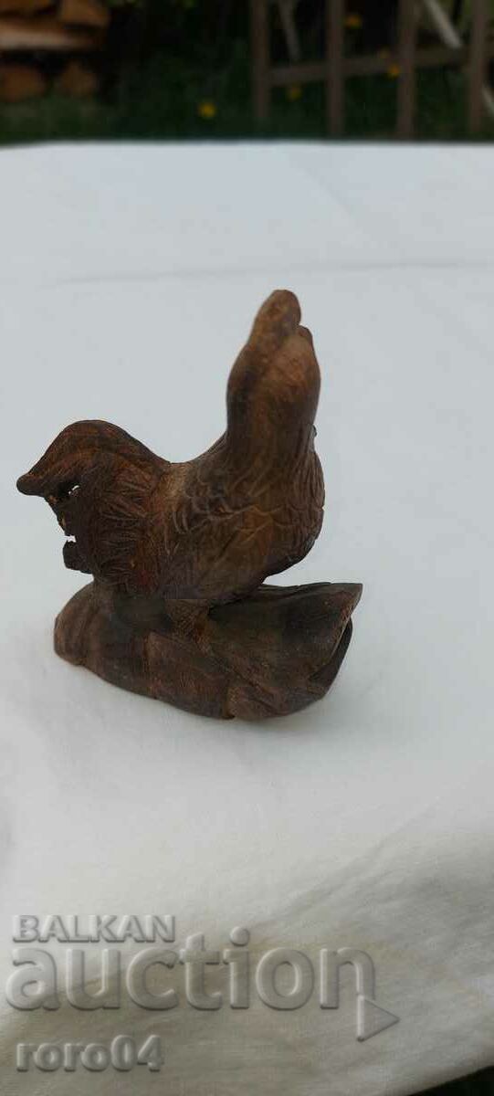 Delivery of ROOSTER - SCULPTURE - WOOD CARVING