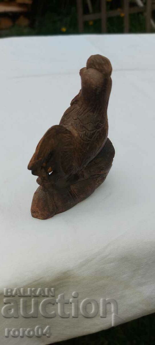 ROOSTER - SCULPTURE - WOOD CARVING - 5