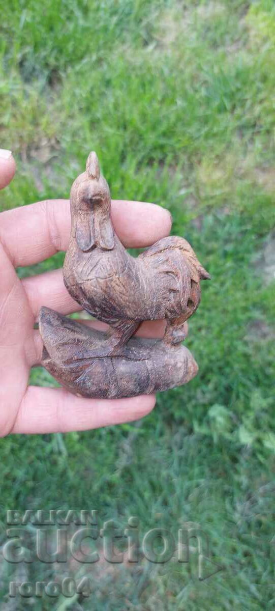 COCOȘ - SCULPTURĂ - SCULPTURĂ ÎN LEMN