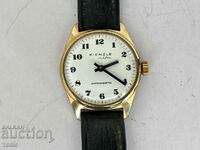 KIENZLE GERMANY MADE GOLD PLATED RARE NOT WORKING