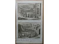1726 - ΧΑΡΑΚΤΙΚΗ - Τελετή Γάμου στην Ιάβα - ΠΡΩΤΟΤΥΠΟ