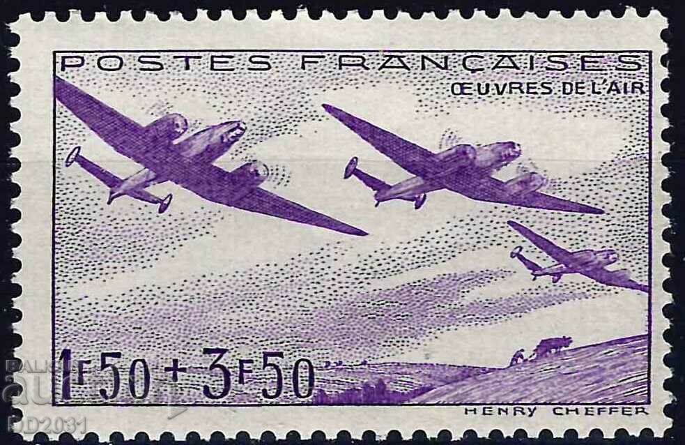 Франция 1942 - самолети MNH