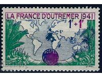 Франция 1941 - континенти MNH