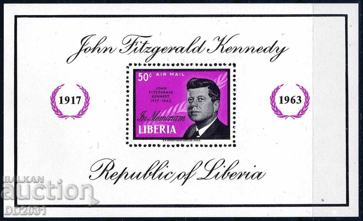 Либерия 1963 - Кенеди MNH