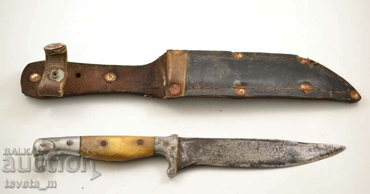 Старинен нож с кокалена дръжка, Царство България
