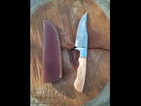Ловен нож от Дамаска стомана