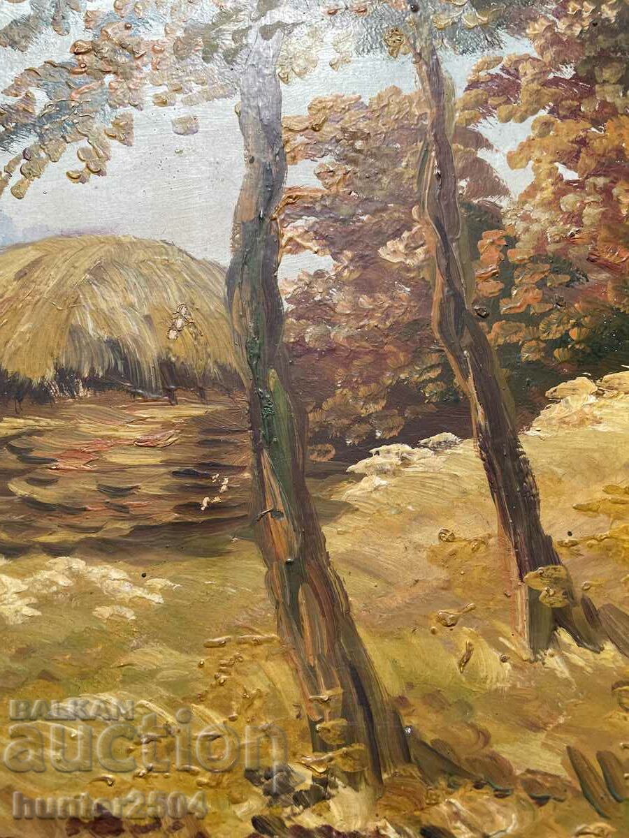 Painting Autumn-55/36 cm, oil, cardboard with price 79.95 BGN | € 40.88 Painting Autumn-55/36 cm, oil, cardboard with price 79.95 BGN | € 40.88