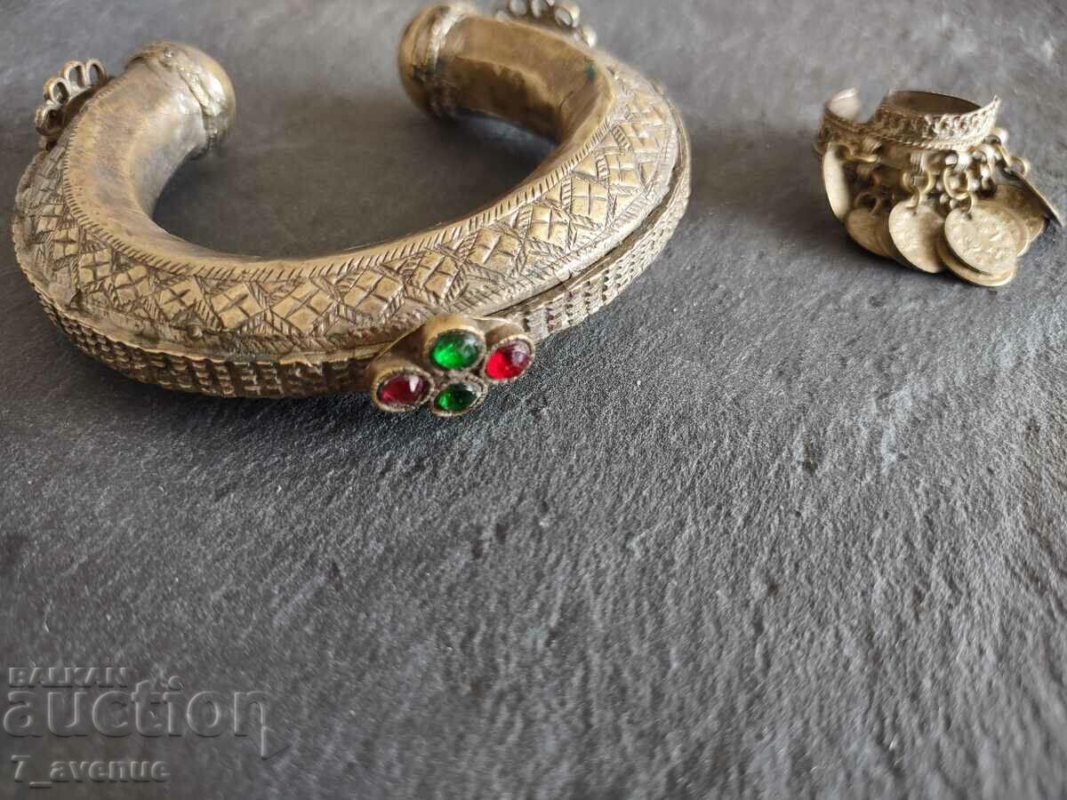 BRACELET with ring, ethnic, for costume, 16.04.2024 - 5 BRACELET with ring, ethnic, for costume, 16.04.2024 - 5
