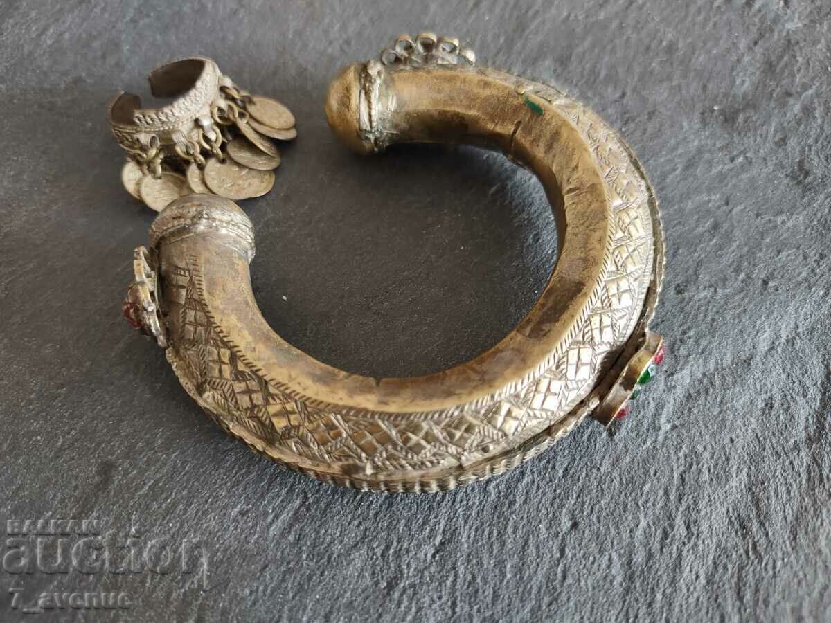 BRACELET with ring, ethnic, for costume, 16.04.2024 - 6 BRACELET with ring, ethnic, for costume, 16.04.2024 - 6