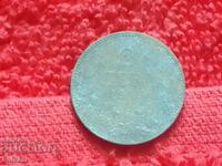 Old coin two 2 BGN 1943 in quality Bulgaria