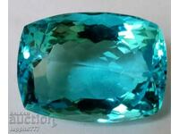 BZC!! 16.95 ct natural topaz swiss blue facet from 1 st.!!