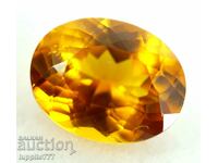 BZC! 29.50 ct natural imperial topaz oval facet of 1 st.!