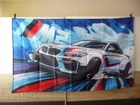 BMW M2 знаме флаг БМВ М серия бързина и скорост баварец кола
