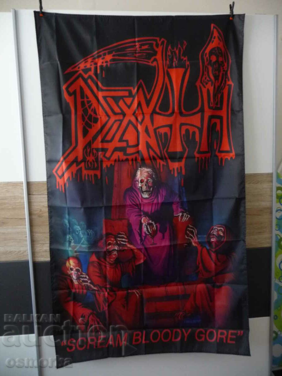 Death flag σημαία death metal heavy music εξώφυλλο metal