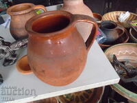 frumoasa ceramica veche /delva/ 16 cm., parte dintr-o colectie