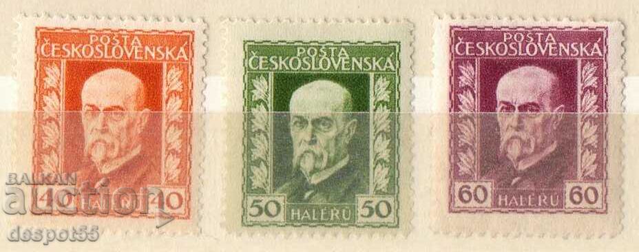 1925. Чехословакия. Президент Масарик.